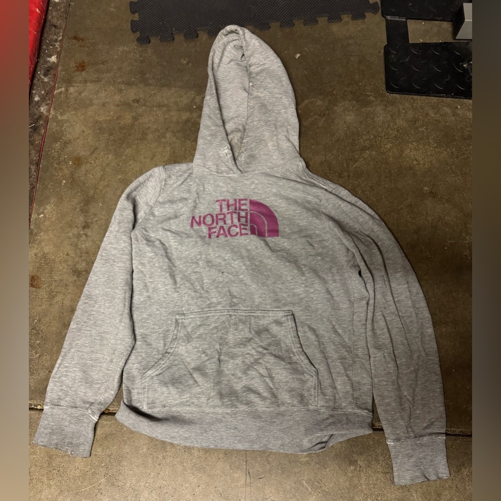 The North Face Gray Hoodie women’s size medium
